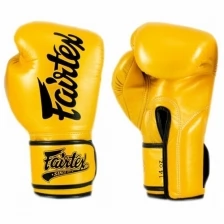 Боксерские перчатки Fairtex Boxing gloves BGV18 Gold 20 унций